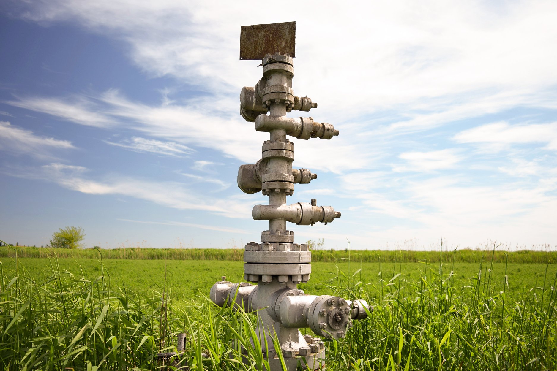 Shutterstock Capped Oil well